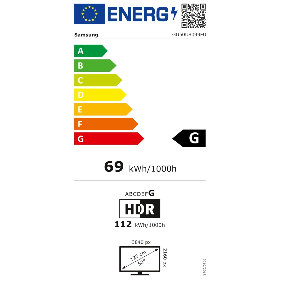 Samsung televiisor GU50U8099FUXZG