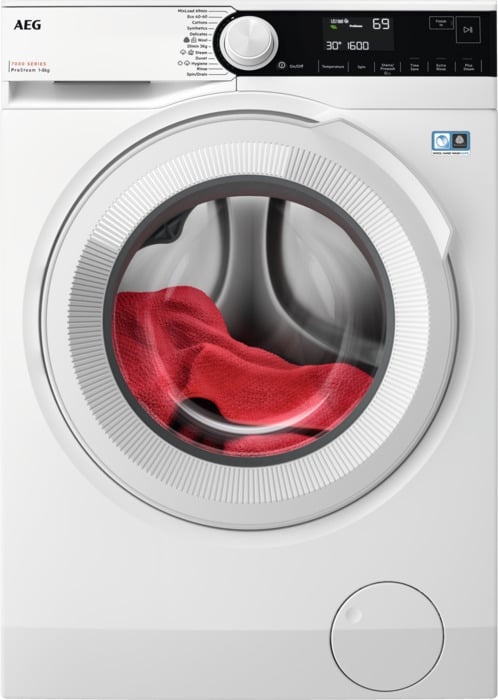 AEG pesumasin LR732G86W 7000 ProSteam® Washing Machine, 8kg, 1600 p/min, valge
