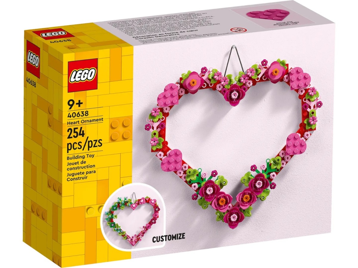 Lego klotsid 40638 HEART ORNAMENT