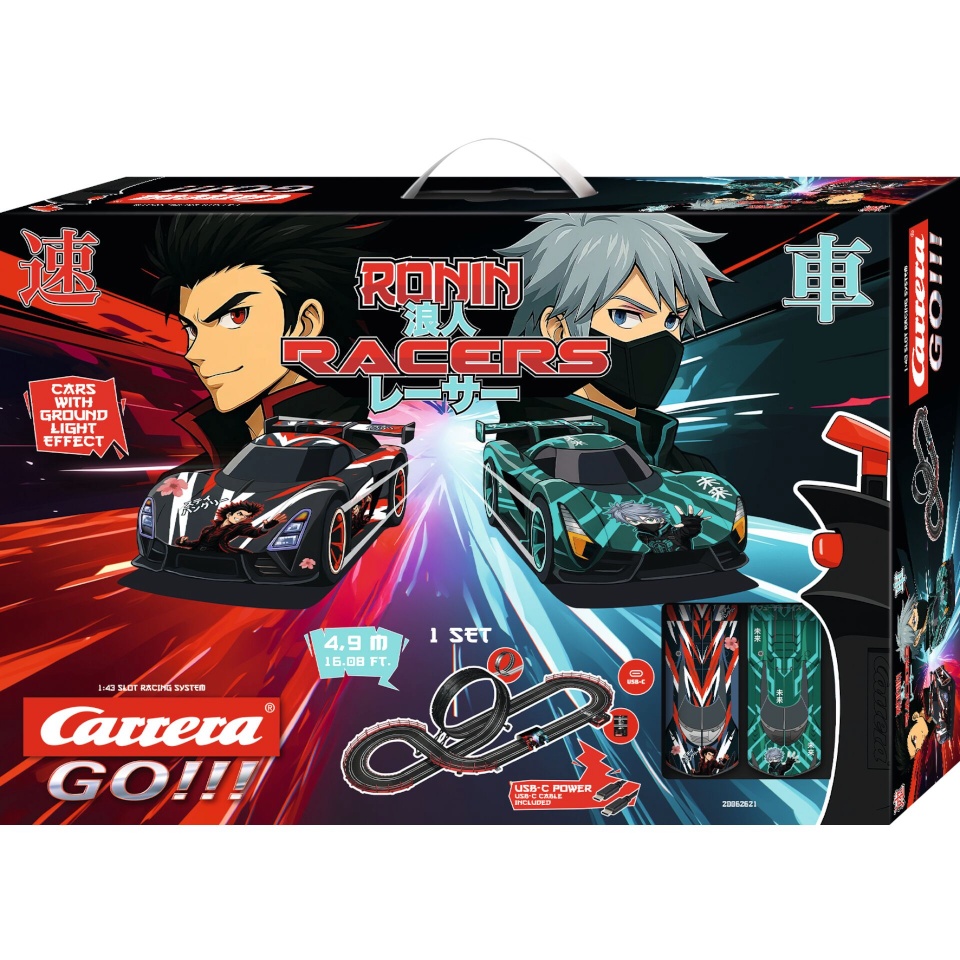 Carrera autoringrada GO Ronin Racers