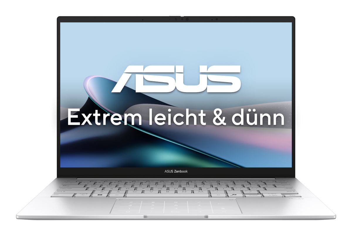 ASUS sülearvuti Zenbook 14 OLED UX3405CA-QD738W - 14" WUXGA OLED, Intel Ultra 7-255H, 16GB RAM, 1TB SSD, Windows 11