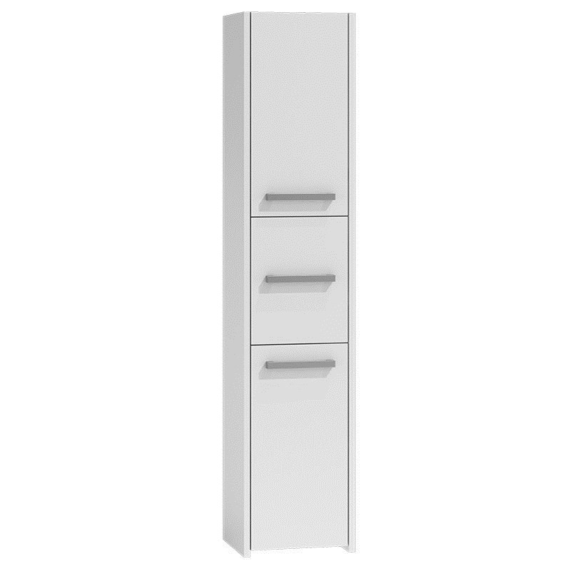 Top E Shop vannitoakapp S43 BIEL bathroom storage cabinet valge
