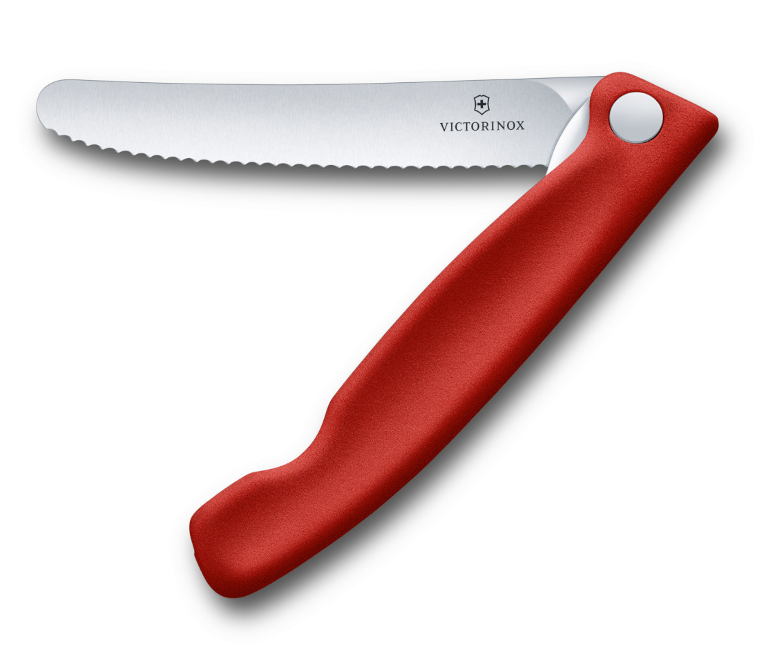 Victorinox kööginuga Swiss Classic Folding Vegetable Knife, punane