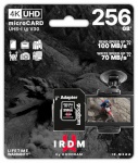Goodram mälukaart Card microSD IRDM 256GB UHS-I U3 adapter