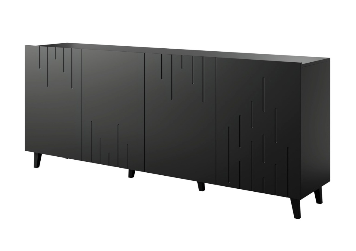 Cama Meble puhvetkapp BARI chest of drawers 200x42x82 must matt