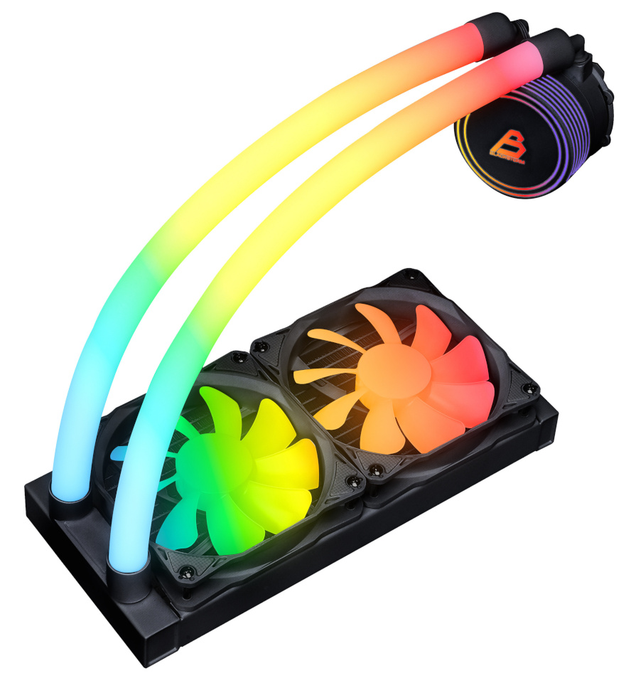 Blackstorm Luna PC240MM ARGB vedelikjahutussüsteem, must