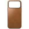 Nomad kaitsekest Modern Leather Case iPhone 17 Pro Max English Tan