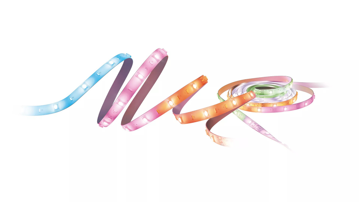 Philips Smart WiZ Smart WiFi RGBIC LED strip, 10m 17.9W RGB