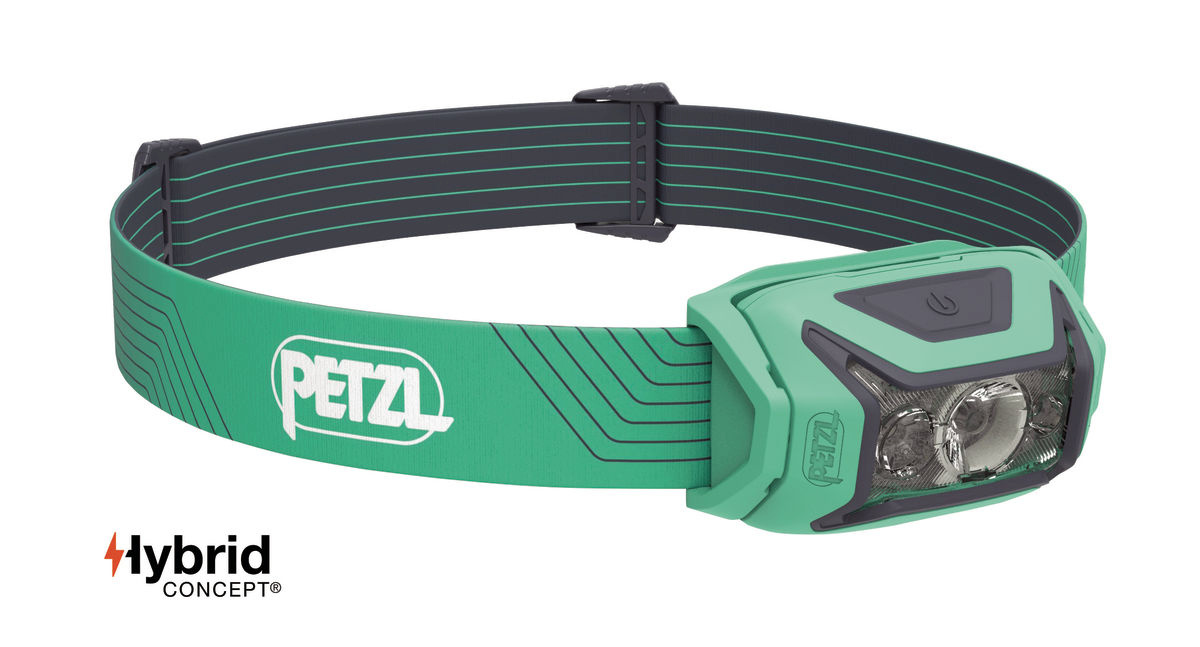 Petzl pealamp Actik 450lm roheline