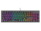 Genesis klaviatuur THOR 303, Mechanical Gaming Keyboard, RGB LED light, US, must, Wired, USB Type-A
