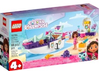 LEGO klotsid Gabby's Dollhouse 10786 Gabby & MerCat's Ship & Spa