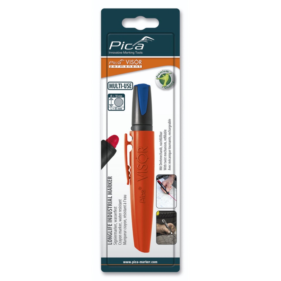 Pica marker VISOR permanent Marker sinine / SB