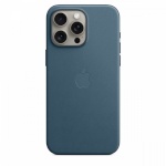 Apple kaitsekest FineWoven Case with MagSafe for iPhone 15 Pro Max Pacific Blue, sinine