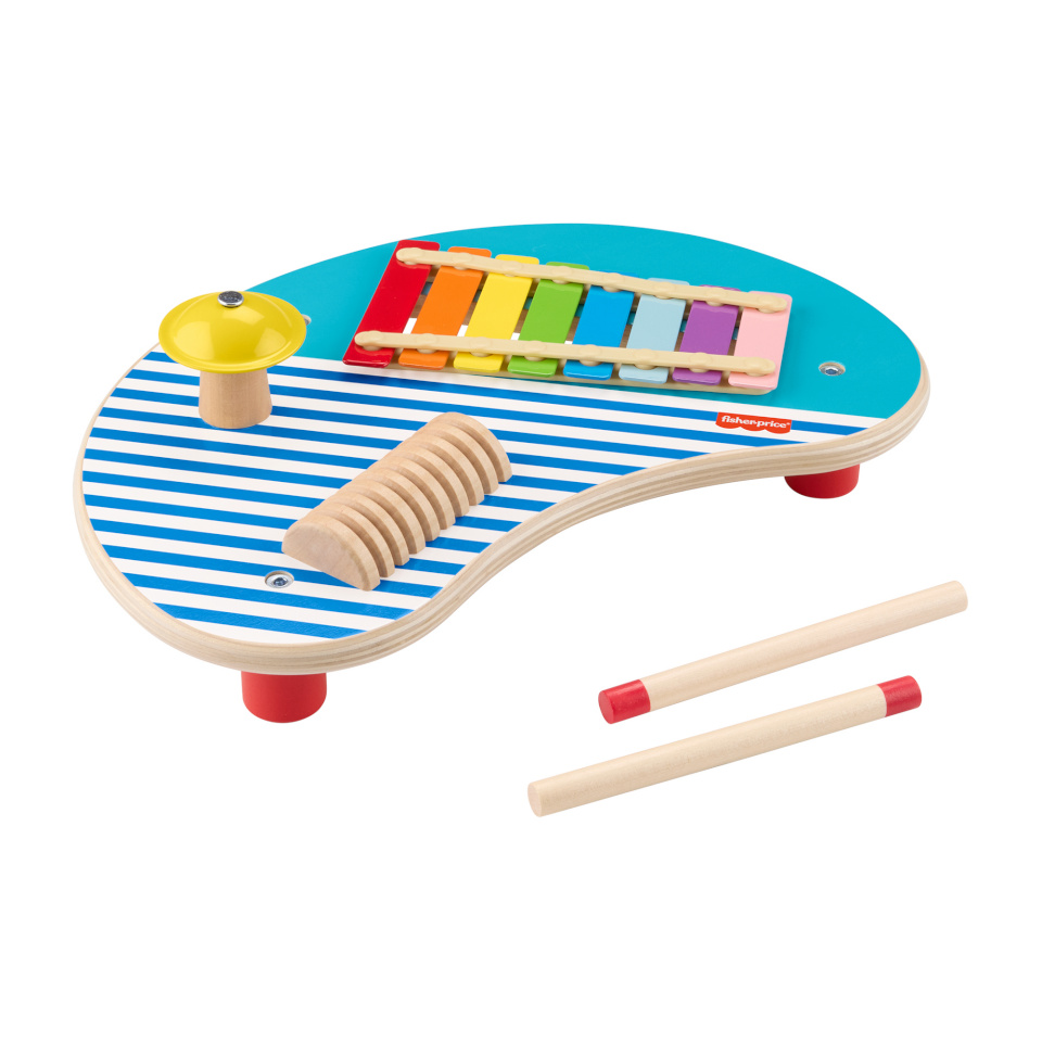 Fisher Price musical small table wood