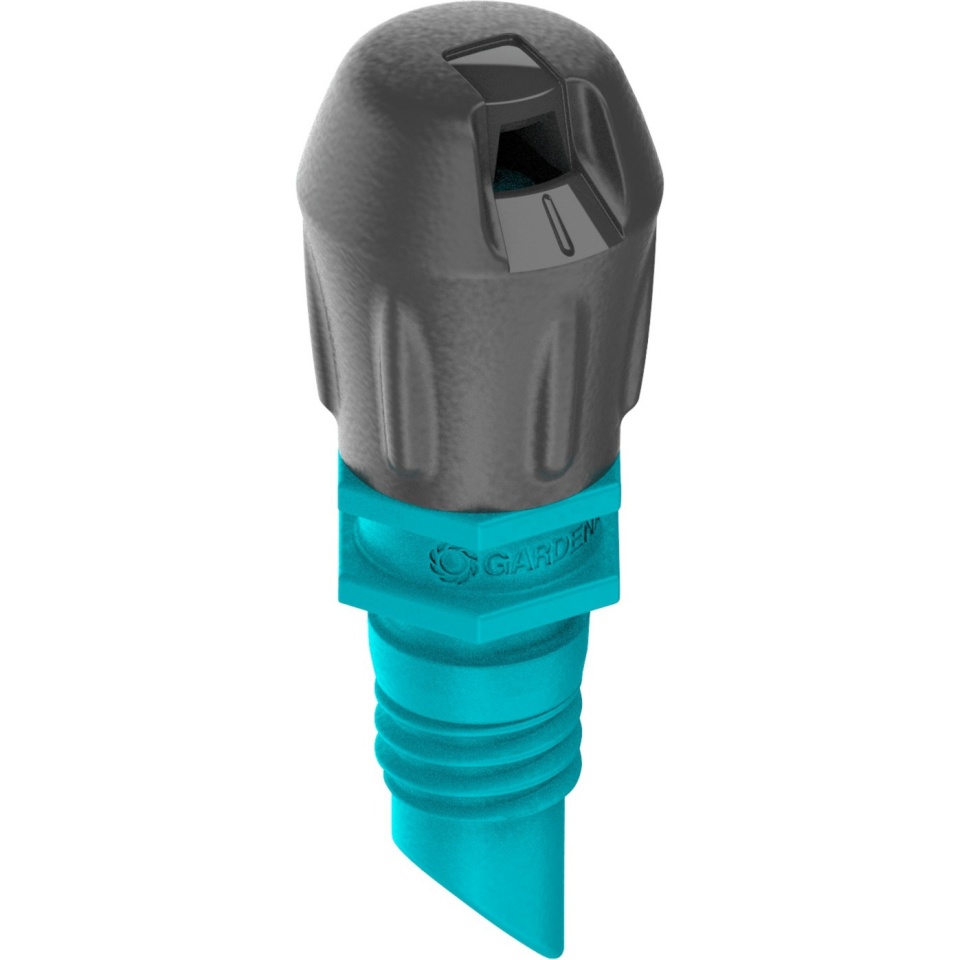 Gardena kastmissüsteemi otsik 13318-20 Micro-Drip-System End Strip Nozzle, 5tk, must/sinine
