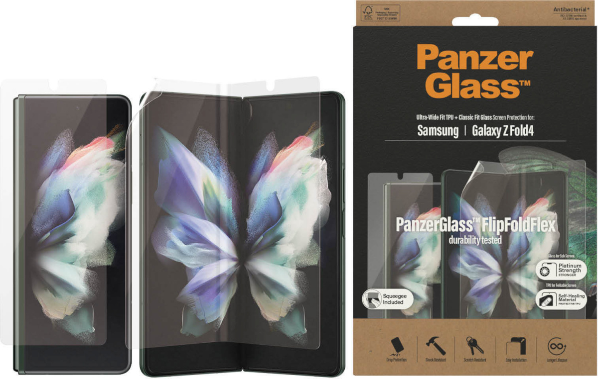 PanzerGlass kaitseklaas Samsung Galaxy Z Fold4 5G, Clear