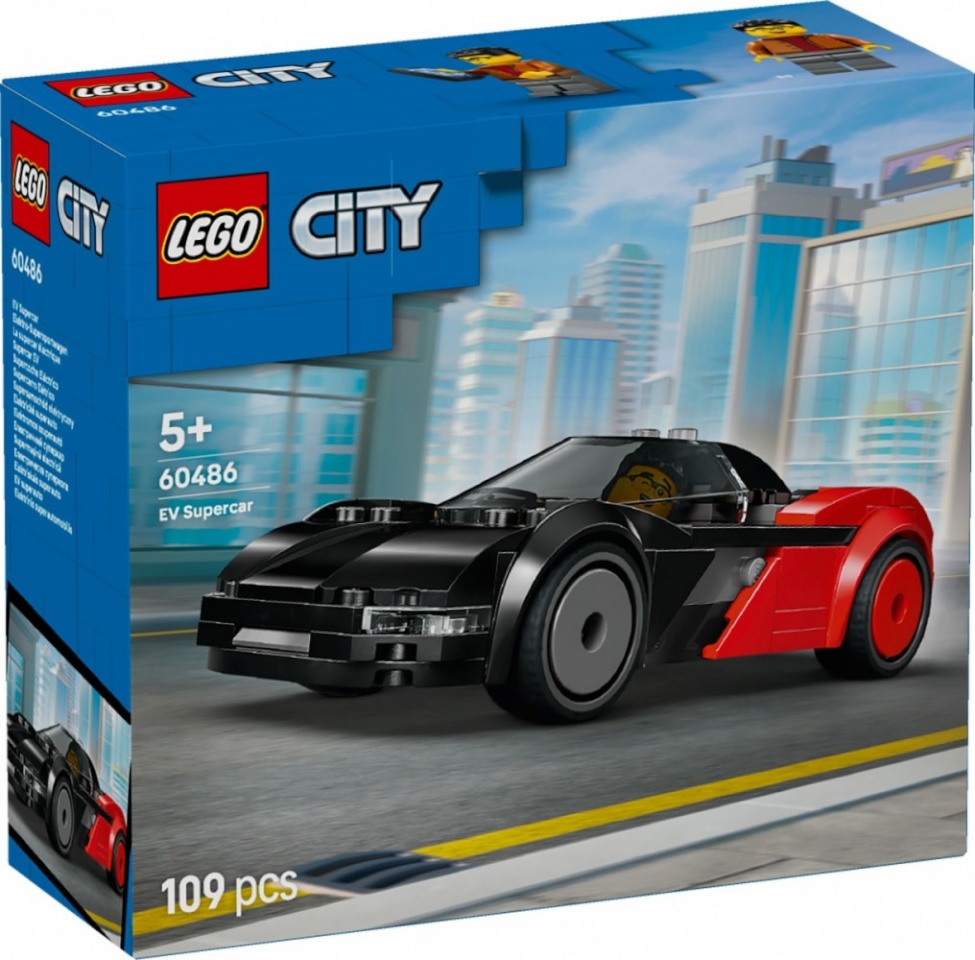 Lego klotsid Blocks City 60486 EV Supercar