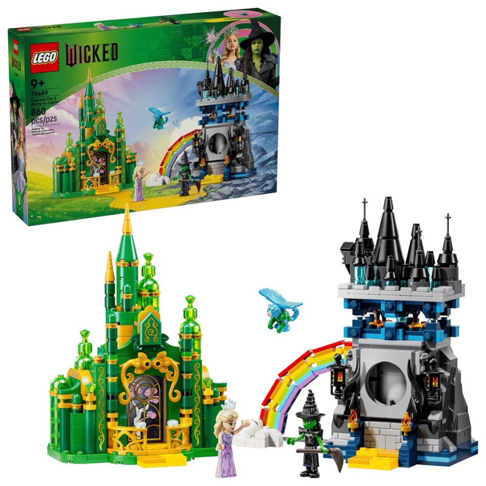 Lego klotsid Wicked 75689 - Emerald City i Kiamo Ko Castle