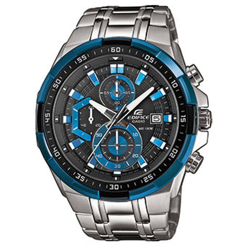 Casio meeste kell EFR-539D-1A2VUEF must Hõbedane