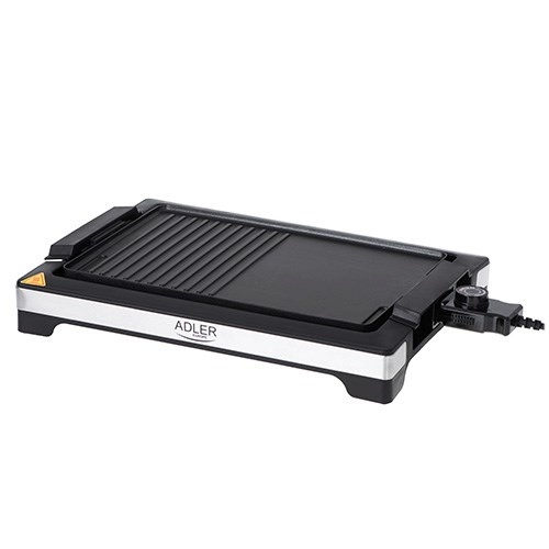 Adler elektrigrill AD 6614 Electric Table Grill, roostevaba teras/must
