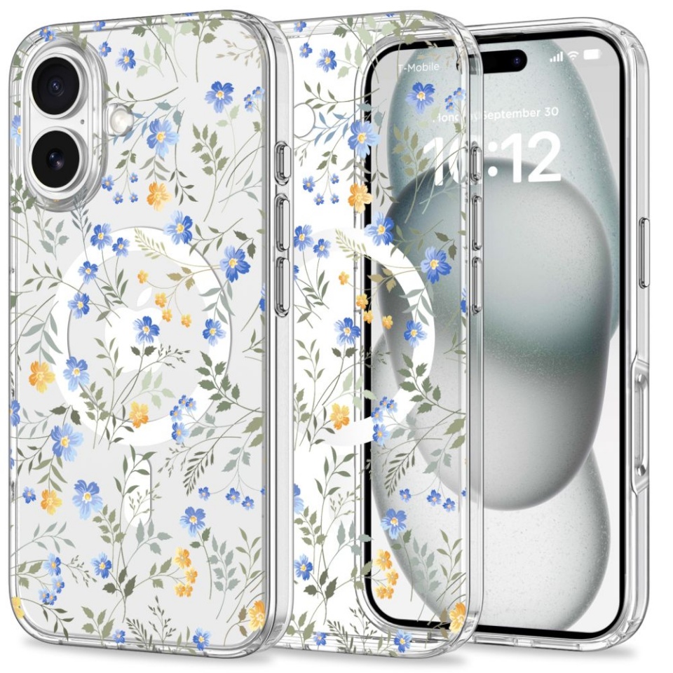 Tech-Protect MAGMOOD MagSafe iPhone 16 SPRING FLOWERS