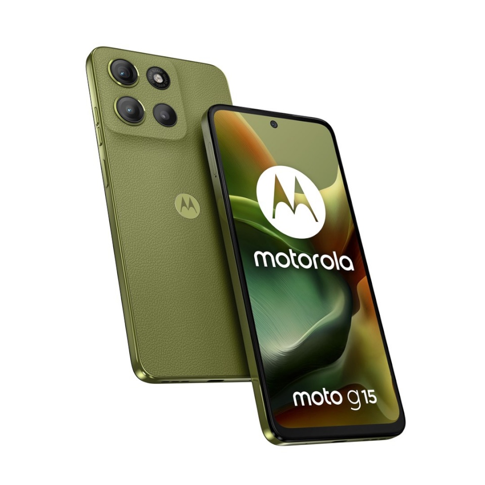 Motorola mobiiltelefon Moto G15 4/128GB roheline