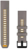 Garmin pulsikella rihmade komplekt QuickFit 22mm fenix 9 Pro, silver gray/yellow flare
