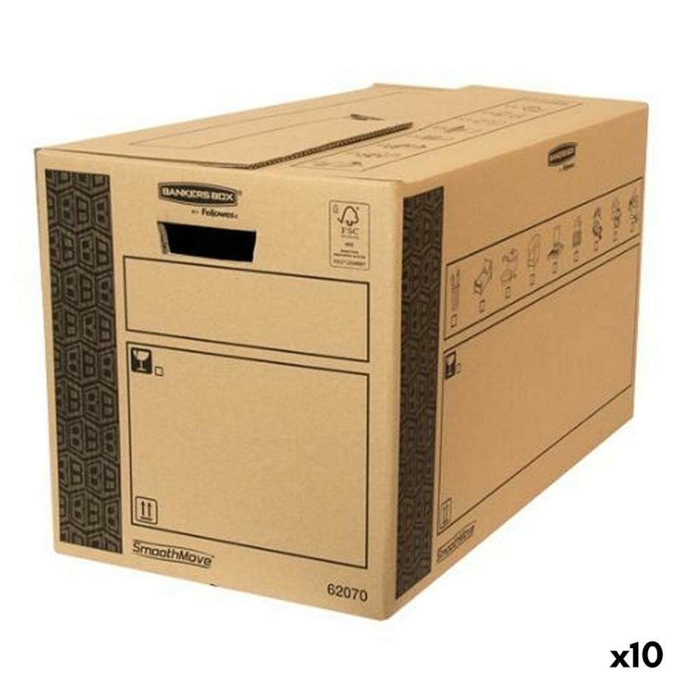 Fellowes Kast Cargo Box Transport pruun Papp (39,5x36x67cm)