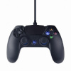 Gembird JPD-PS4U-01 Wired vibration game controller for PlayStation 4 or PC, black Gembird