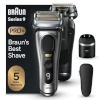Braun pardel 9567cc Series 9 Pro+ Electric Shaver with SmartCare 6in1 and Travel Case, hõbedane