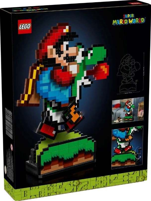LEGO klotsid 71438 Super Mario World: Mario & Yoshi