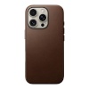 Nomad kaitsekest Traditional Leather Case iPhone 16 Pro pruun