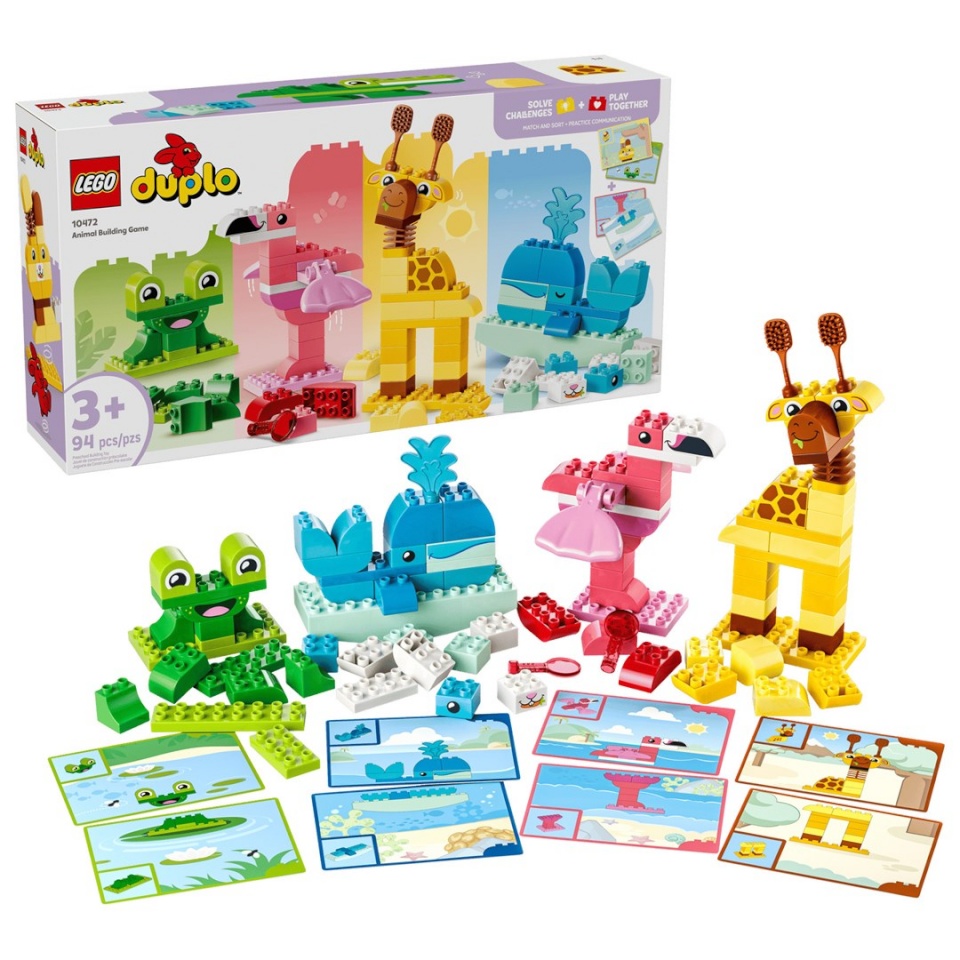 Lego klotsid Duplo 10472 - Gra w budowanie zwierzątek