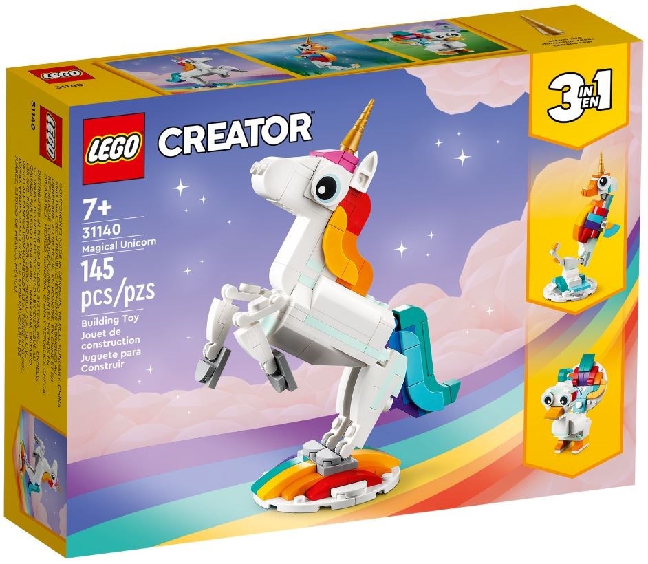Lego klotsid CREATOR 31140 MAGICAL UNICORN