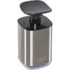 Joseph Joseph seebidosaator Presto Soap Dispenser, roostevaba teras/must