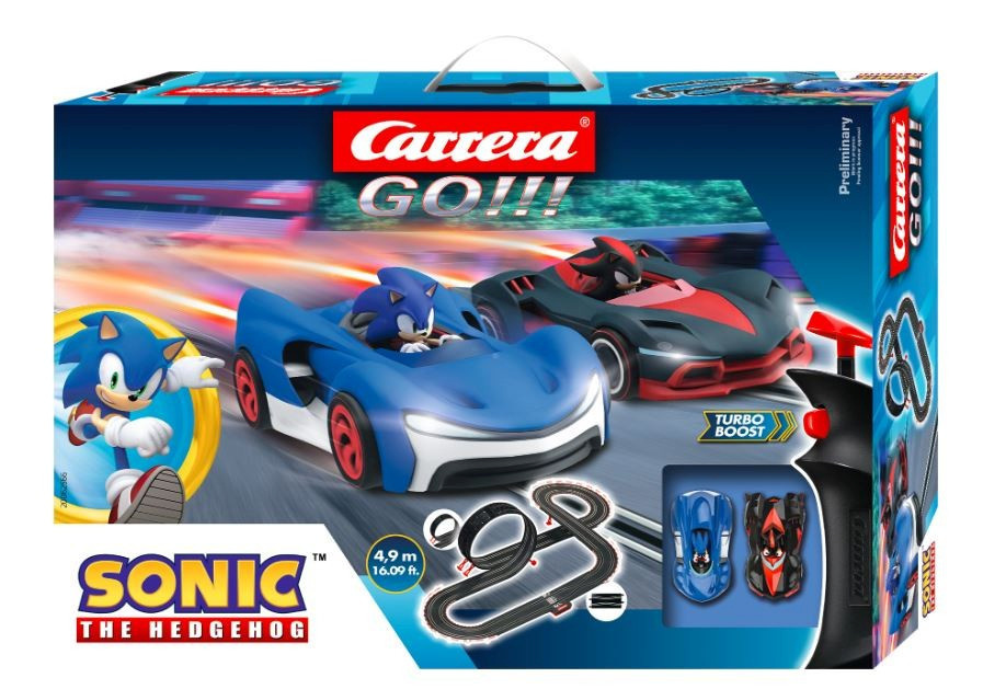 Carrera track racing GO Sonic 4,9m