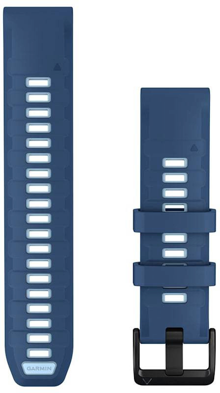 Garmin pulsikella rihmade komplekt QuickFit 22mm fenix 9 Pro, tidal blue/ice blue