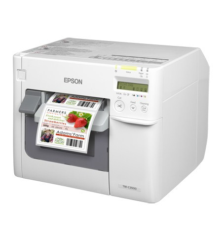 Epson etiketiprinter ColorWorks C3500, valge