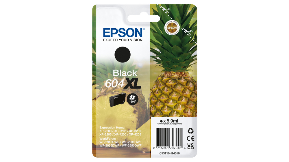 Epson tindikassett Epson 604 must XL T10H1