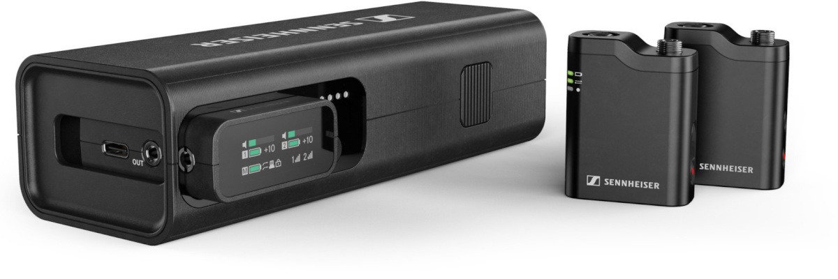 Sennheiseri juhtmeta mikrofoni profiil Juhtmeta