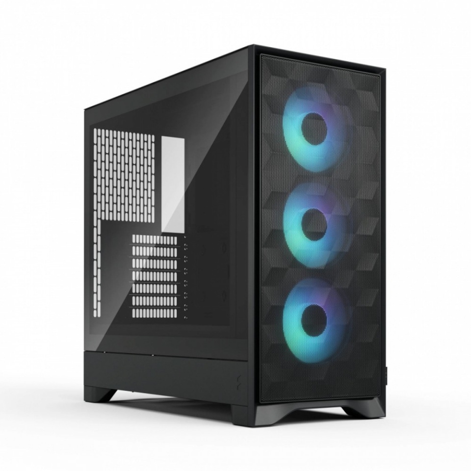 Fractal Design korpus Pop 2 Air must TG RGB (must, Tempered Glass)
