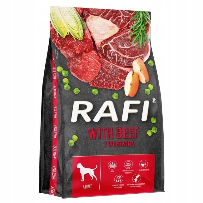 Dolina Noteci kuivtoit koerale Rafi with Beef, 10kg