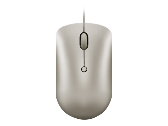 Lenovo hiir 540 USB-C Wired Compact Mouse (Sand)