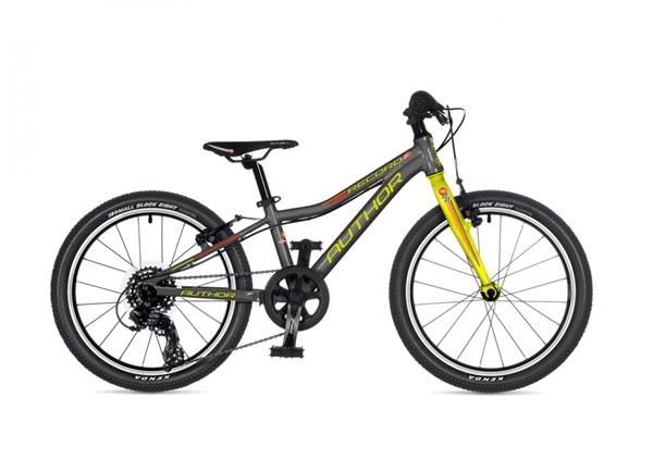 Author Record jalgratas, 20", Temple Grey/Lime