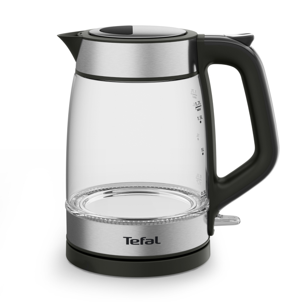 Tefal veekeetja KI605830 Glass Kettle, 1,7L, must