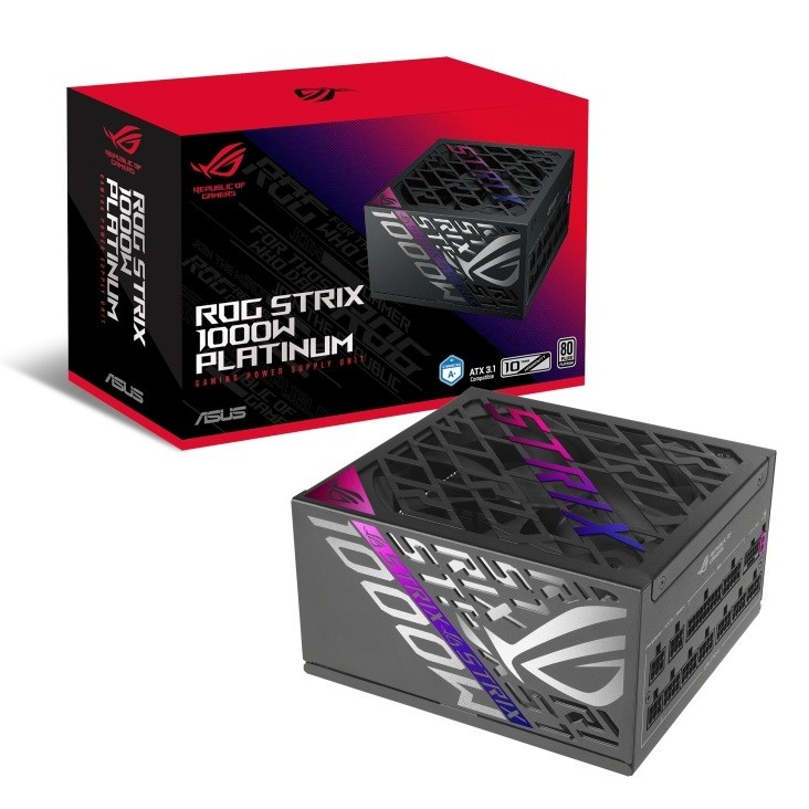 Asus toiteplokk Power supply ROG STRIX 1000W 80+ Platinum must