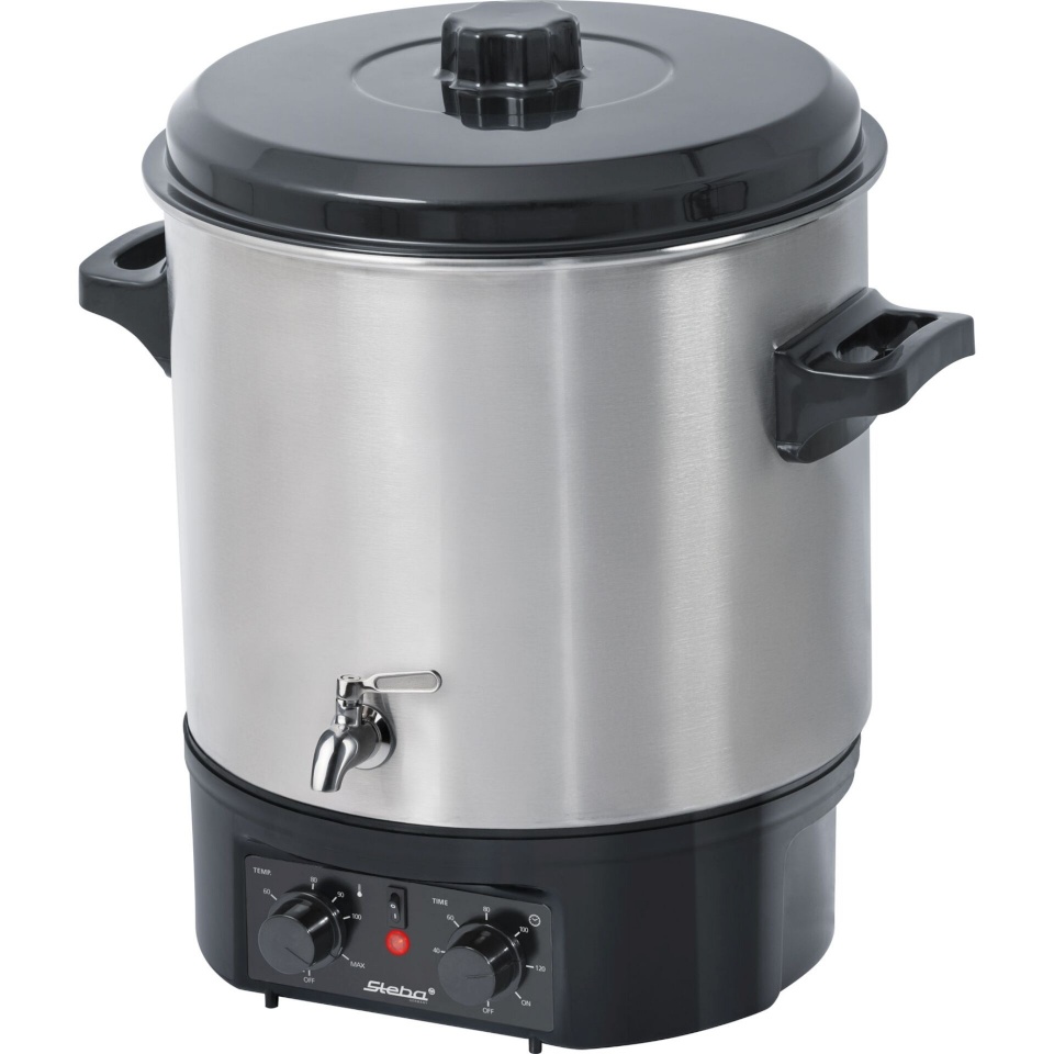 Steba pastöriseerija ER 2 PRO Preserving and Mulled Wine Machine, roostevaba teras