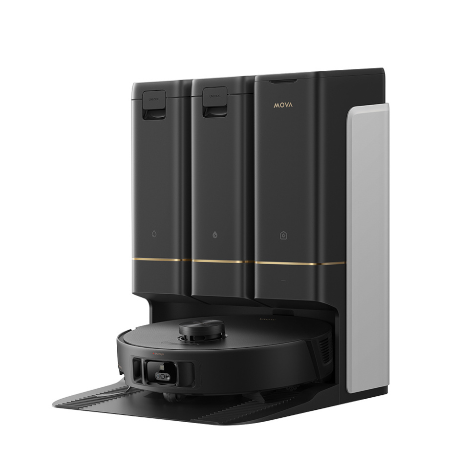 Mova robottolmuimeja Z50 Ultra (must (matt), inkl. All-in-One-Basisstation)