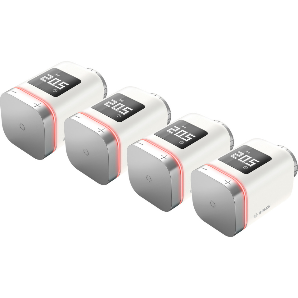 Bosch termostaat Smart Home Radiator Thermostat II [+M], 4tk, valge