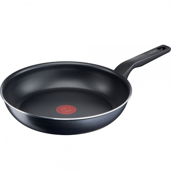Tefal pann C38506 Ø 28cm must roostevaba teras alumiinium